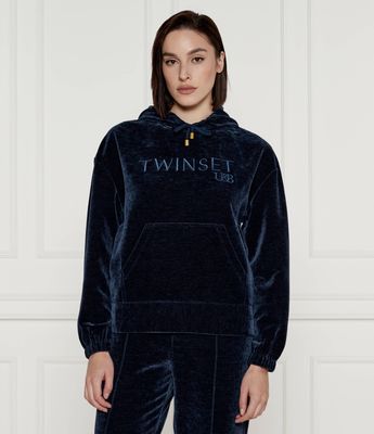 Bluza damska Twinset U&B ze sklepu: Gomez Fashion Store w kategorii: Bluzy damskie - zdjęcie 874714-BD9-10338_TB245W000010481