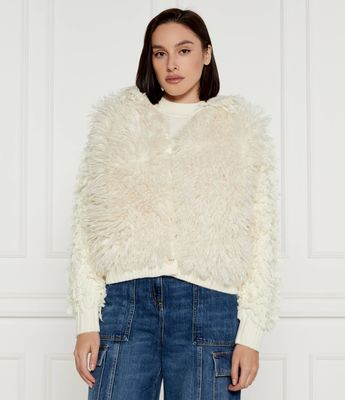 Sweter damski casual Twinset ze sklepu: Gomez Fashion Store w kategorii: Swetry damskie - zdjęcie 874714-BD9-10338_TS245W000066299