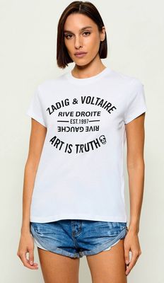 Bluzka damska na wiosnę Zadig&Voltaire ze sklepu: Gomez Fashion Store w kategorii: Bluzki damskie - zdjęcie 874714-BD9-10338_ZV245W000030108