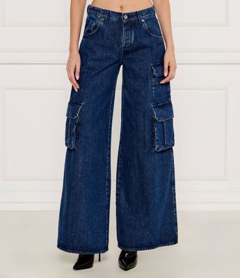 Jeansy damskie casual na wiosnę Off-White ze sklepu: Gomez Fashion Store w kategorii: Jeansy damskie - zdjęcie 874714-BD9-10338_OF245W000012042