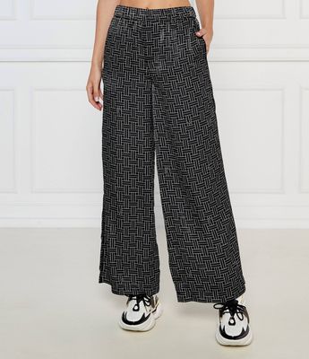 Spodnie damskie na jesień retro Kenzo ze sklepu: Gomez Fashion Store w kategorii: Spodnie damskie - zdjęcie 874714-BD9-10338_KE245W000006099