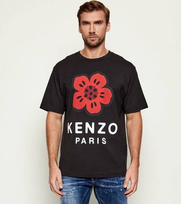 T-shirt męski w stylu młodzieżowym Kenzo ze sklepu: Gomez Fashion Store w kategorii: T-shirty męskie - zdjęcie 874714-BD9-10338_KE245M000005A18