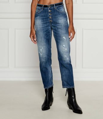 DONDUP - made in Italy - Jeansy damskie ze sklepu: Gomez Fashion Store w kategorii: Jeansy damskie - zdjęcie 874714-BD9-10338_DN245W000006800