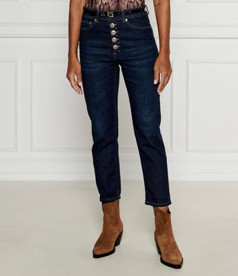 Jeansy damskie wiosenne DONDUP - made in Italy ze sklepu: Gomez Fashion Store w kategorii: Jeansy damskie - zdjęcie 874714-BD9-10338_DN245W000009800