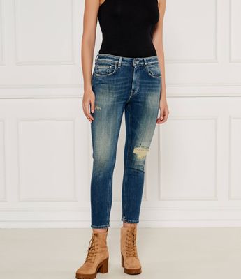 Jeansy damskie casualowe na wiosnę DONDUP - made in Italy ze sklepu: Gomez Fashion Store w kategorii: Jeansy damskie - zdjęcie 874714-BD9-10338_DN245W000012800