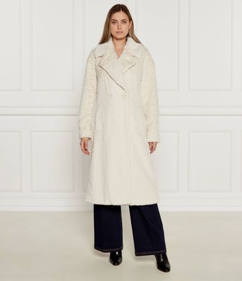 Płaszcz damski casualowy Marc Cain ze sklepu: Gomez Fashion Store w kategorii: Płaszcze damskie - zdjęcie 874714-BD9-10338_CR245W000058182