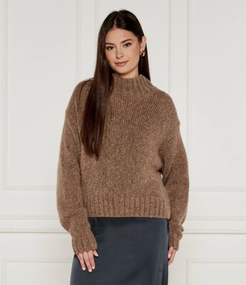 Sweter damski casual Marc Cain ze sklepu: Gomez Fashion Store w kategorii: Swetry damskie - zdjęcie 874714-BD9-10338_CR245W000077620