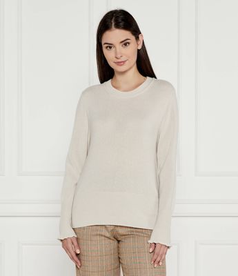 Marc Cain - Sweter damski na zimę casual ze sklepu: Gomez Fashion Store w kategorii: Swetry damskie - zdjęcie 874714-BD9-10338_CR245W000078182