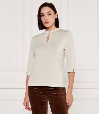 Bluzka damska Marc Cain ze sklepu: Gomez Fashion Store w kategorii: Bluzki damskie - zdjęcie 874714-BD9-10338_CR245W000081182