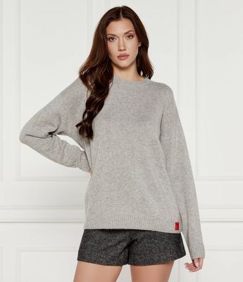 Sweter damski na zimę Max & Co. ze sklepu: Gomez Fashion Store w kategorii: Swetry damskie - zdjęcie 874714-BD9-10338_MX245W000015658
