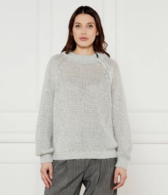 Sweter damski casualowy Max & Co. ze sklepu: Gomez Fashion Store w kategorii: Swetry damskie - zdjęcie 874714-BD9-10338_MX245W000022646