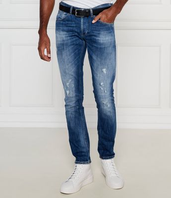 Jeansy męskie w stylu młodzieżowym wiosenne DONDUP - made in Italy ze sklepu: Gomez Fashion Store w kategorii: Jeansy męskie - zdjęcie 874714-BD9-10338_DN245M000004800