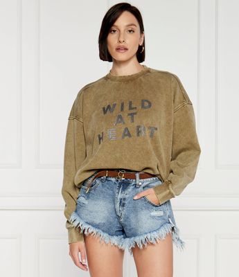 Bluza damska jesienna One Teaspoon ze sklepu: Gomez Fashion Store w kategorii: Bluzy damskie - zdjęcie 874714-BD9-10338_OE244W000001000