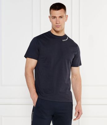T-shirt męski na wiosnę casual EA7 ze sklepu: Gomez Fashion Store w kategorii: T-shirty męskie - zdjęcie 874714-BD9-10338_E7245M000049000