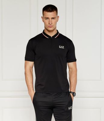 EA7 - T-shirt męski casual ze sklepu: Gomez Fashion Store w kategorii: T-shirty męskie - zdjęcie 874714-BD9-10338_E7245M000078012