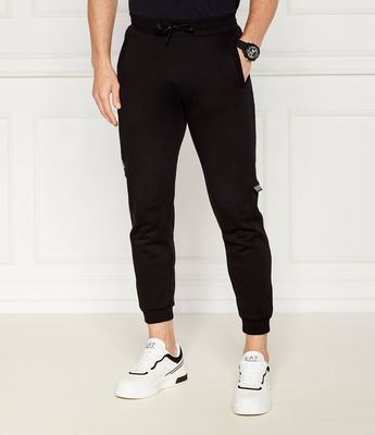 Spodnie męskie w sportowym stylu EA7 ze sklepu: Gomez Fashion Store w kategorii: Spodnie męskie - zdjęcie 874714-BD9-10338_E7245M000097012