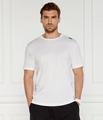 T-shirt męski casual EA7 ze sklepu: Gomez Fashion Store w kategorii: T-shirty męskie - zdjęcie 874714-BD9-10338_E7245M000106169