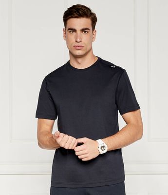 T-shirt męski na wiosnę EA7 ze sklepu: Gomez Fashion Store w kategorii: T-shirty męskie - zdjęcie 874714-BD9-10338_E7245M000107000