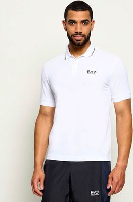 T-shirt męski casual EA7 ze sklepu: Gomez Fashion Store w kategorii: T-shirty męskie - zdjęcie 874714-BD9-10338_E7245M000140100
