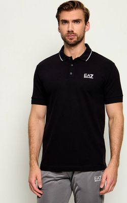 EA7 - T-shirt męski casualowy ze sklepu: Gomez Fashion Store w kategorii: T-shirty męskie - zdjęcie 874714-BD9-10338_E7245M000140012