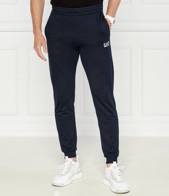 Spodnie męskie w sportowym stylu EA7 ze sklepu: Gomez Fashion Store w kategorii: Spodnie męskie - zdjęcie 874714-BD9-10338_E7245M000149000