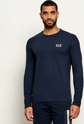 T-shirt męski casual EA7 ze sklepu: Gomez Fashion Store w kategorii: T-shirty męskie - zdjęcie 874714-BD9-10338_E7245M000157000