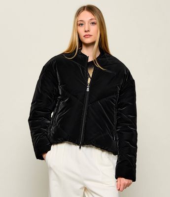 Kurtka damska casual EA7 ze sklepu: Gomez Fashion Store w kategorii: Kurtki damskie - zdjęcie 874714-BD9-10338_E7245W000010012