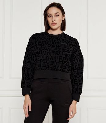 EA7 - Bluza damska casual jesienna ze sklepu: Gomez Fashion Store w kategorii: Bluzy damskie - zdjęcie 874714-BD9-10338_E7245W000024C51