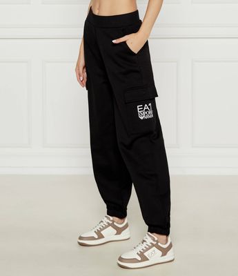 Spodnie damskie jesienne EA7 ze sklepu: Gomez Fashion Store w kategorii: Spodnie damskie - zdjęcie 874714-BD9-10338_E7245W000049463
