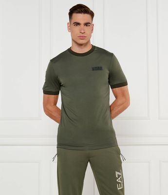 T-shirt męski wiosenny EA7 ze sklepu: Gomez Fashion Store w kategorii: T-shirty męskie - zdjęcie 874714-BD9-10338_E7245M000212C36