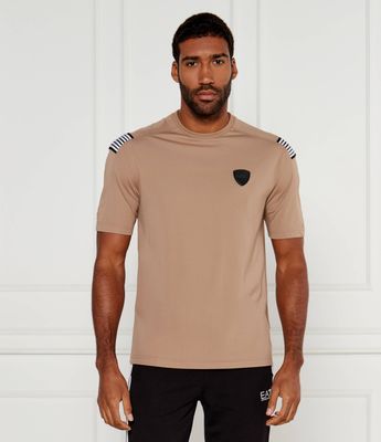 T-shirt męski na wiosnę EA7 ze sklepu: Gomez Fashion Store w kategorii: T-shirty męskie - zdjęcie 874714-BD9-10338_E7245M000214704