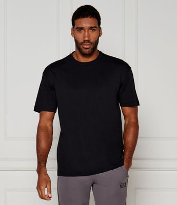 T-shirt męski na wiosnę EA7 ze sklepu: Gomez Fashion Store w kategorii: T-shirty męskie - zdjęcie 874714-BD9-10338_E7245M000230C51