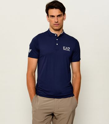 EA7 - T-shirt męski casualowy ze sklepu: Gomez Fashion Store w kategorii: T-shirty męskie - zdjęcie 874714-BD9-10338_E7245M000249554