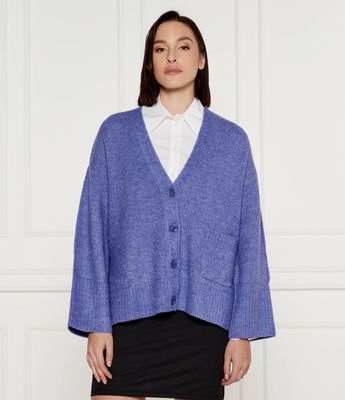 Sweter damski na zimę Patrizia Pepe ze sklepu: Gomez Fashion Store w kategorii: Swetry damskie - zdjęcie 874714-BD9-10338_PK245W000034504