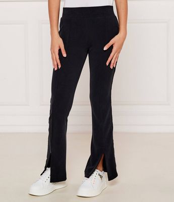 EA7 - Spodnie dziewczęce jesienne ze sklepu: Gomez Fashion Store w kategorii: Spodnie dziewczęce