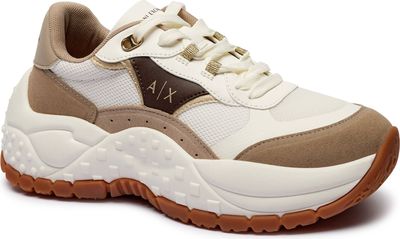 Buty sportowe damskie na wiosnę Armani Exchange ze sklepu: Gomez Fashion Store w kategorii: Buty sportowe damskie - zdjęcie 874714-BD9-10338_AX245W000061H31