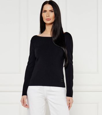 Bluzka damska Armani Exchange ze sklepu: Gomez Fashion Store w kategorii: Bluzki damskie - zdjęcie 874714-BD9-10338_AX245W000119H50