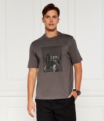 T-shirt męski na wiosnę Armani Exchange ze sklepu: Gomez Fashion Store w kategorii: T-shirty męskie - zdjęcie 874714-BD9-10338_AX245M000085H37