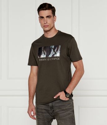 T-shirt męski Armani Exchange ze sklepu: Gomez Fashion Store w kategorii: T-shirty męskie - zdjęcie 874714-BD9-10338_AX245M000125H43