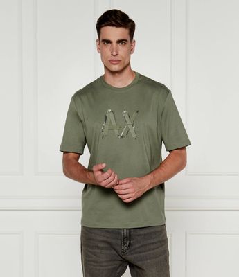 T-shirt męski wiosenny Armani Exchange ze sklepu: Gomez Fashion Store w kategorii: T-shirty męskie - zdjęcie 874714-BD9-10338_AX245M000127H44