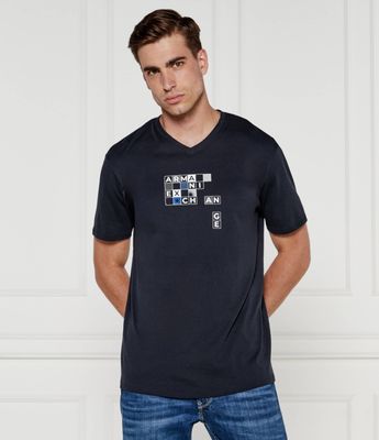 Armani Exchange - T-shirt męski ze sklepu: Gomez Fashion Store w kategorii: T-shirty męskie - zdjęcie 874714-BD9-10338_AX245M000128079