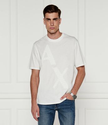 T-shirt męski casual Armani Exchange ze sklepu: Gomez Fashion Store w kategorii: T-shirty męskie - zdjęcie 874714-BD9-10338_AX245M000138155