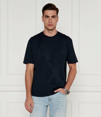 Armani Exchange - T-shirt męski na wiosnę ze sklepu: Gomez Fashion Store w kategorii: T-shirty męskie - zdjęcie 874714-BD9-10338_AX245M000138079