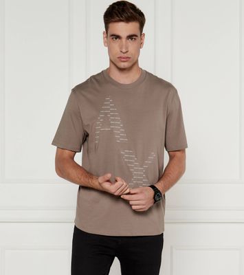 Armani Exchange - T-shirt męski wiosenny ze sklepu: Gomez Fashion Store w kategorii: T-shirty męskie - zdjęcie 874714-BD9-10338_AX245M000138H76
