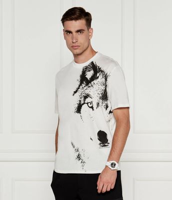 T-shirt męski na wiosnę Armani Exchange ze sklepu: Gomez Fashion Store w kategorii: T-shirty męskie - zdjęcie 874714-BD9-10338_AX245M000154H79