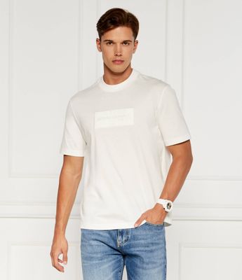 T-shirt męski na wiosnę casualowy Armani Exchange ze sklepu: Gomez Fashion Store w kategorii: T-shirty męskie - zdjęcie 874714-BD9-10338_AX245M000165H83