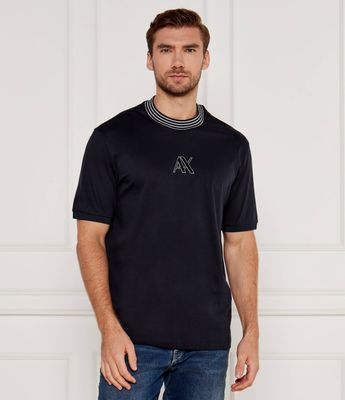 Armani Exchange - T-shirt męski casual ze sklepu: Gomez Fashion Store w kategorii: T-shirty męskie - zdjęcie 874714-BD9-10338_AX245M000177079
