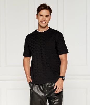 Armani Exchange - T-shirt męski na wiosnę ze sklepu: Gomez Fashion Store w kategorii: T-shirty męskie - zdjęcie 874714-BD9-10338_AX245M000083102