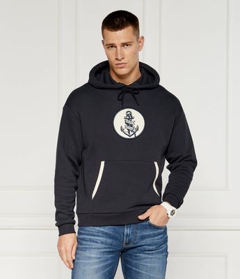 Bluza męska na zimę Emporio Armani ze sklepu: Gomez Fashion Store w kategorii: Bluzy męskie - zdjęcie 874714-BD9-10338_EA245M000036M92