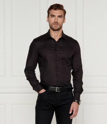 Koszula męska na wiosnę Emporio Armani ze sklepu: Gomez Fashion Store w kategorii: Koszule męskie - zdjęcie 874714-BD9-10338_EA245M000049M94